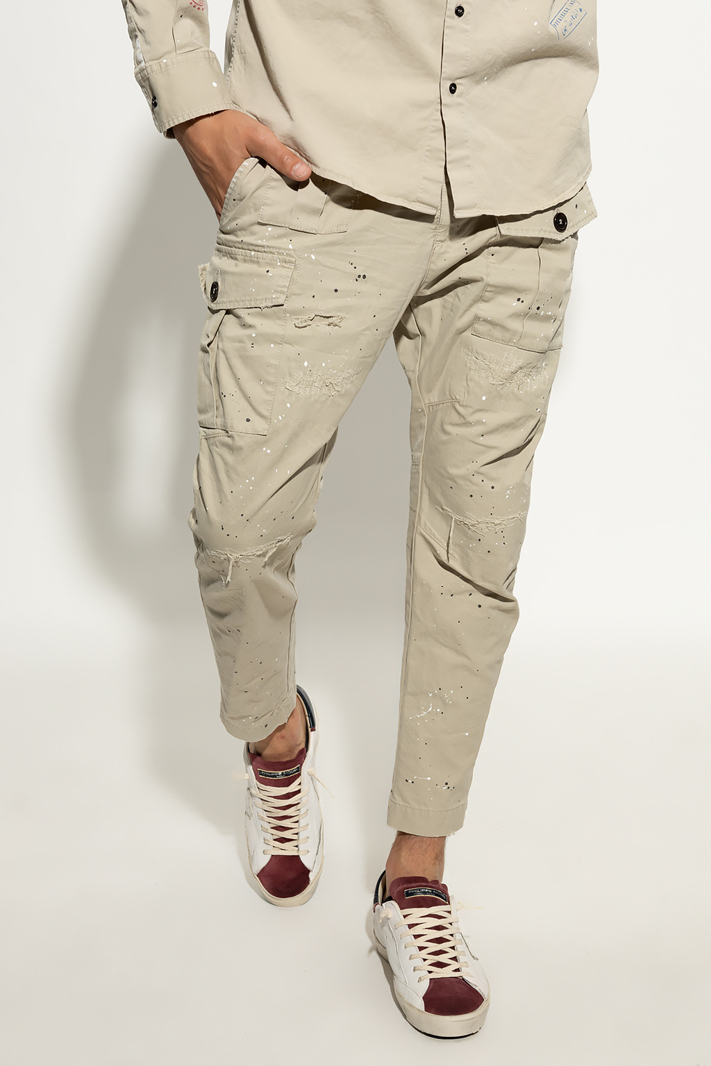 Dsquared2 cargo hot sale pants